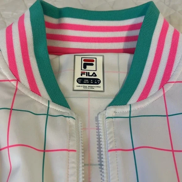 Fila zip up jacket XS - Picture 2 of 2